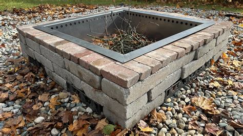 Red Square Brick Fire Pit FireRock Fire Pits South Alabama Brick