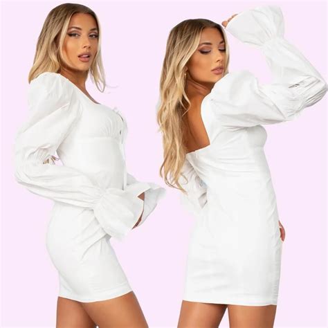 Long Sleeve Linen Dress