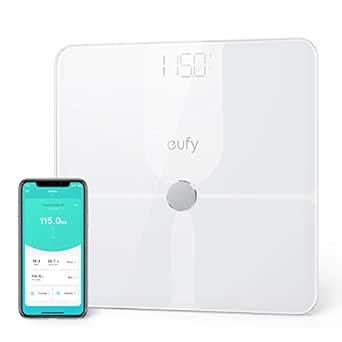 eufy by Anker, Smart Scale P1 with Bluetooth, Body Fat Scale, Wireless ...