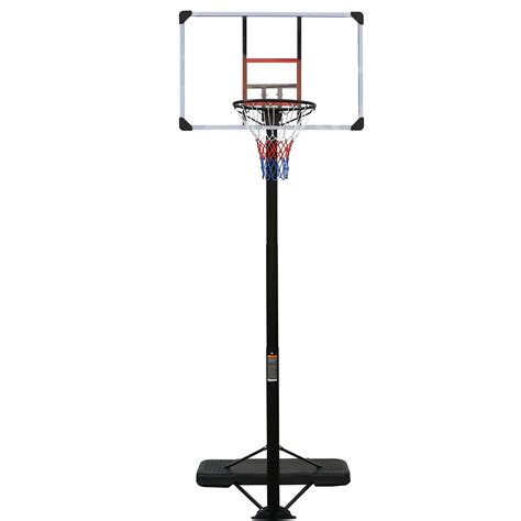 Outdoor Basketball Hoop, Portable Basketball Court for Adults Teenagers ...