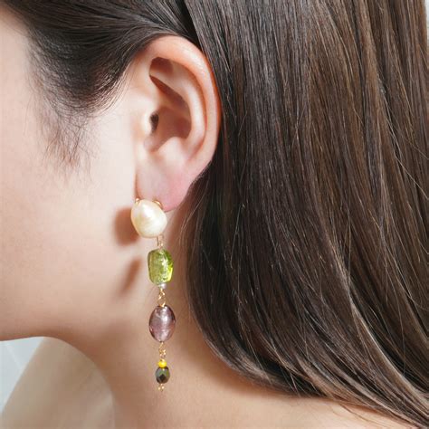 NOSTALGIA GLASS LONG PIERCE - R Y O N A S O N G