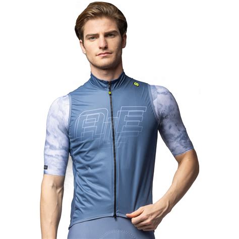 Alé PR-E Sauvage Vest Men - steel blue | BIKE24