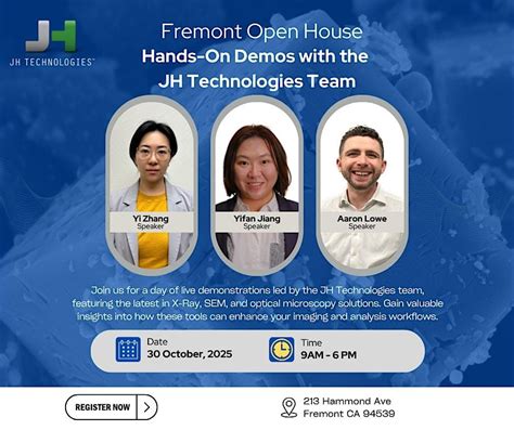 2025 Fall Fremont Open House, JH Technologies, Fremont, 30 October 2025 ...