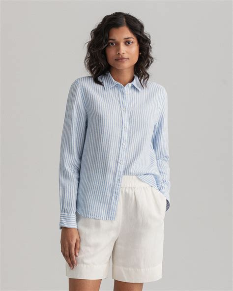 GANT | GANT Women's Stripe Linen Shirt 4322076