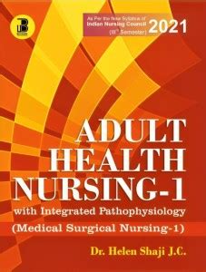 Adult Health Nursing (Vol-I) with Integrated Pathophysiology: Buy Adult ...