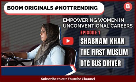 Women's Day Special: Shabnam Khan- The First Muslim DTC Bus Driver | BOOM
