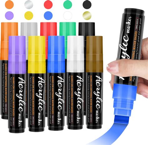 Amazon.com: SELEAD 60 Colored Fabric Markers Permanent for Clothes ...