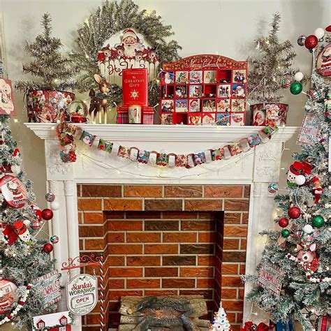 20 Christmas Mantel Decor Ideas for a Festive Home