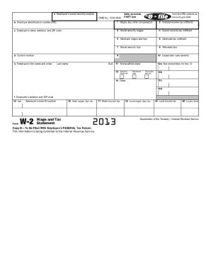 IRS W-2 form | pdfFiller