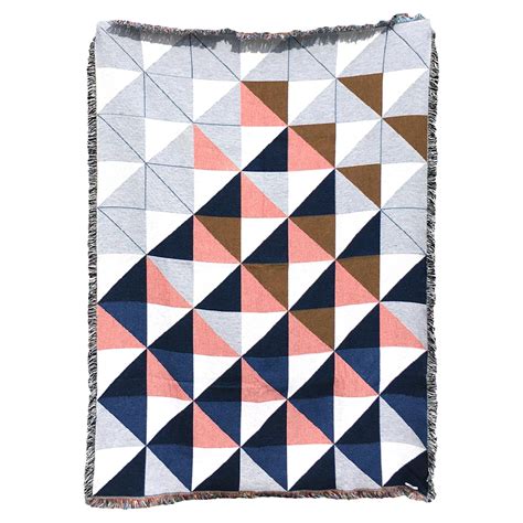 Metric Woven Throw Blankets at 1stDibs