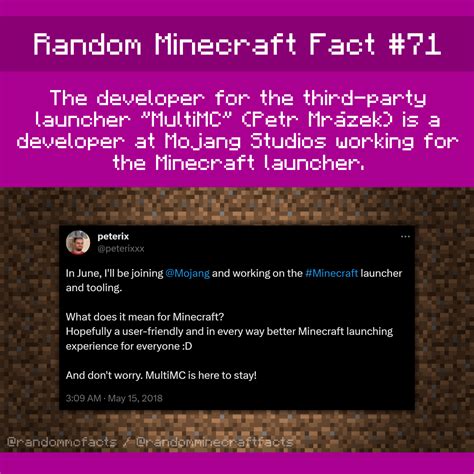 Yet Even More Random Minecraft Facts : r/Minecraft
