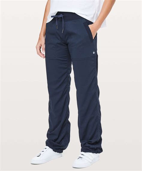 Lululemon Dance Studio Pant III (Regular) *Lined 32" - True Navy - lulu ...