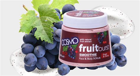 Grape Cherry Face & Body Scrub