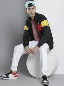 The Indian Garage Co. Colorblock Men Wind Cheater - Buy The Indian ...