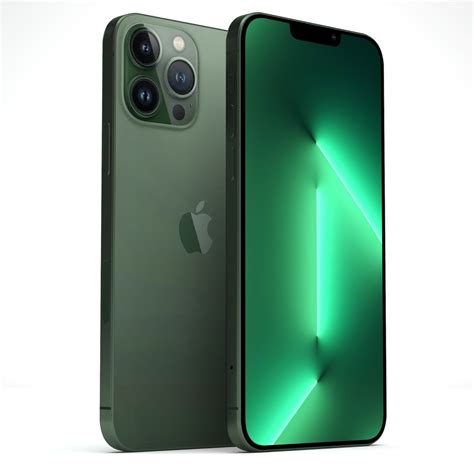 IPhone 13 Pro Max Alpine Green 3D Model - TurboSquid 2046828