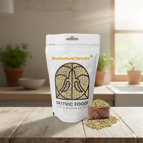 Buckwheat Groats | Gluten-free, Protein & Fibre Packed – Sattvic Foods