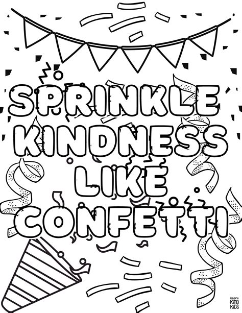 Free Printable Kindness Coloring Pages - Printable Coloring Pages: Free ...