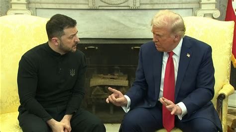 'You're gambling with World War III' | Donald Trump speaks to Volodymyr ...