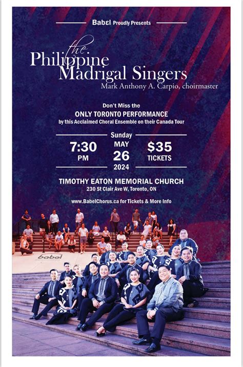 Babεl & Philippine Madrigal Singers – Choirs Ontario