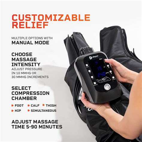 Lifepro Sequential Compression Device, Foot Leg Compression Machine ...