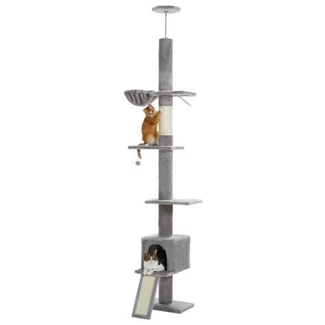 Cat Tree Large Cats Floor To Ceiling Cat Tree Tall Cat Tree Tower Cat ...