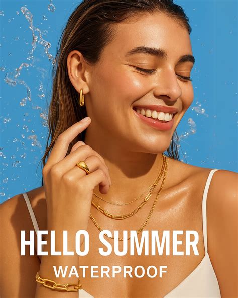 Waterproof Gold Plated Jewelry | Anti Tarnish Necklaces Online – Inaya ...