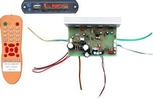 Barry John 2030 based 4 IC Home Theater Subwoofer Amplifier Board Sound ...