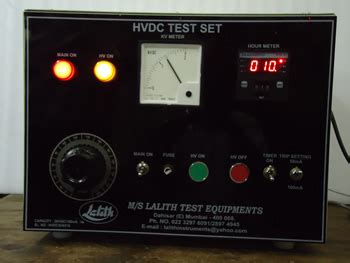 Lalith Test Equipments - HVDC Test, Ageing Oven, Vaccum Oven, Tensile ...