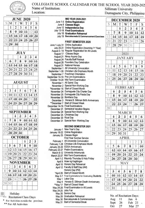 Ohio Christian University Academic Calendar - prntbl ...