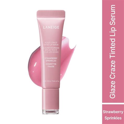 Glaze Craze Tinted Lip Serum • Strawberry Sprinkles