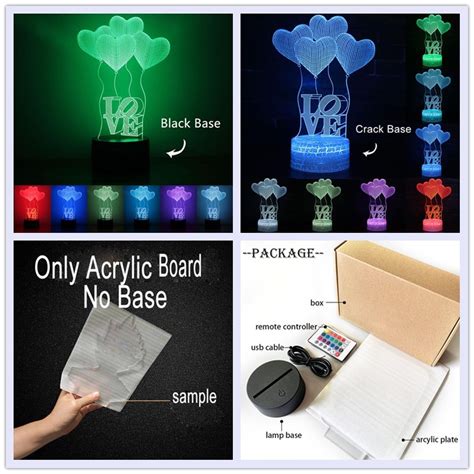 14 Style Spy X Family 3d Night Light Acrylic Sheet Anime Figures Lamp ...