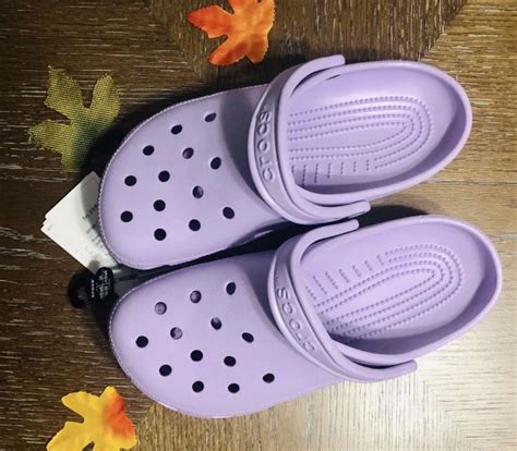 Pin by Stecie on My saves | Crocs shoes, Purple crocs, Hype shoes