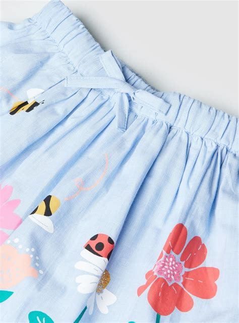 Buy Girls Printed A-line Skirt Online at just Rs. 499.0 - 1000010982410 ...