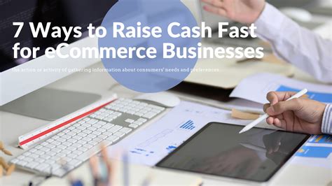 7 Ways to Raise Cash Fast for eCommerce Businesses - FreeCashFlow.io