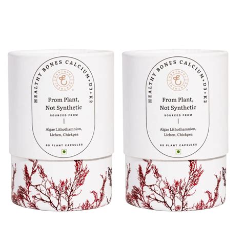 Earthful Plant Based Calcium Capsules Supplement For Better Absorption ...