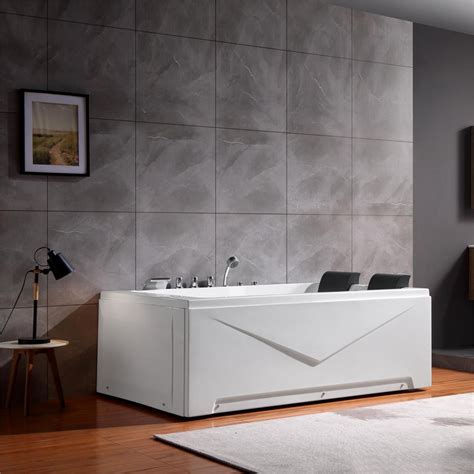 Empava 2 Person Jacuzzi Tub | Best Two Person Jetted Whirlpool Tub