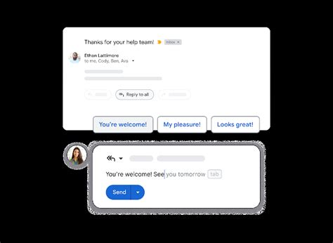 Smart Reply for email messages in Gmail | Google Workspace