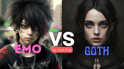 Emo vs Goth: Exploring the Differences Between Emo and Goth Subcultures ...