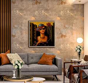 Life Without Leaf Fine Art Painting, 36x36 Inch Acrylic on Canvas ...