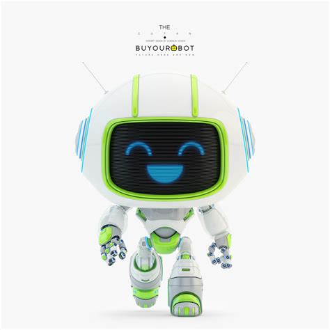 Cute bot——极具未来感与科幻感的小机器人