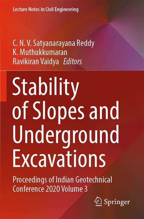Stability of Slopes and Underground Excavations: Proceedings of Indian ...