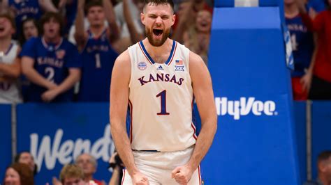 Hunter Dickinson scores 21 as No. 1 Kansas routs North Carolina Central ...