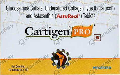 Buy CARTIGEN FORTE PLUS STRIP OF 10 TABLETS Online & Get Upto 60% OFF ...