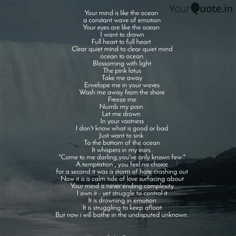 Your mind is like the oce... | Quotes & Writings by Avik Mukherjee ...