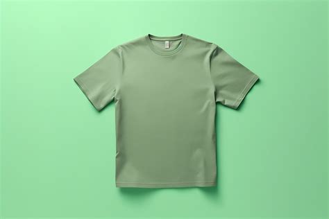 Green T Shirt Mock Up Graphic by Nayem Khan · Creative Fabrica