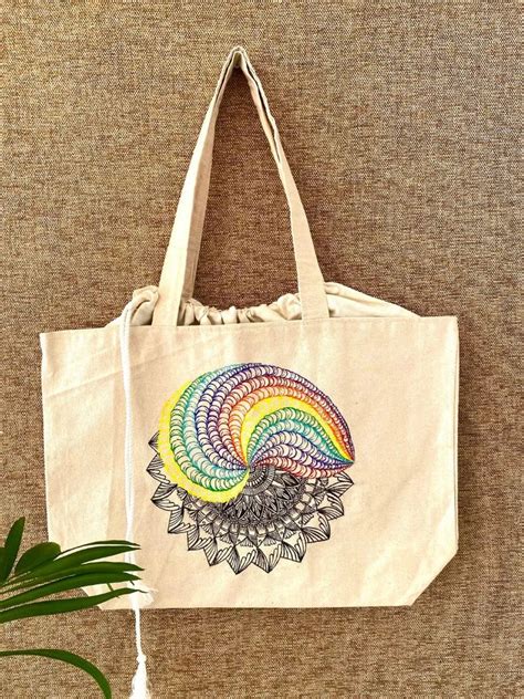 Hand-Painted Balloon Tote Bags: Sustainable Style for Every Occasion ...