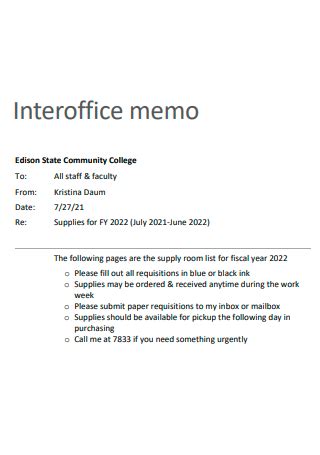 Sample Interoffice Memo Format 的图像结果