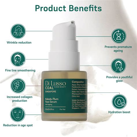 Organic Kakadu Plum Face Serum for Her | Coal Clean Beauty