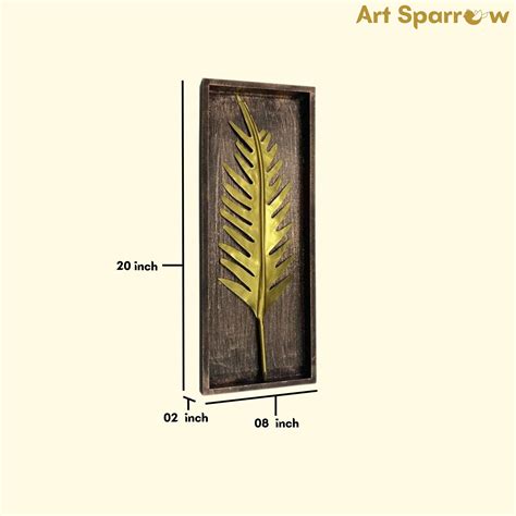 Tally Palm Leaf Wall Hanging Decor