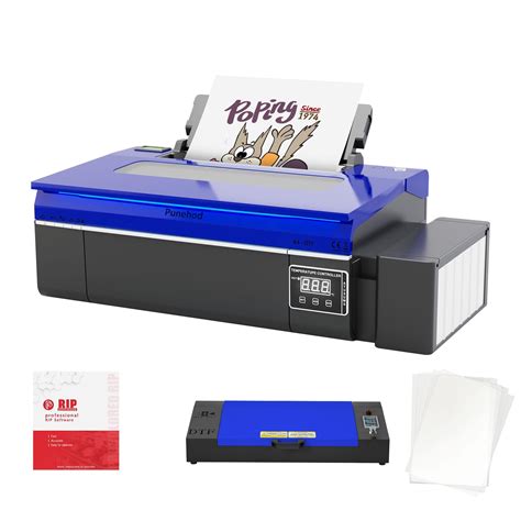 Buy PUNEHODDTF Printer A4 L800, DTF Transfer Printer with White Ink ...